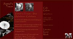 Desktop Screenshot of cafe-zettels-traum.de
